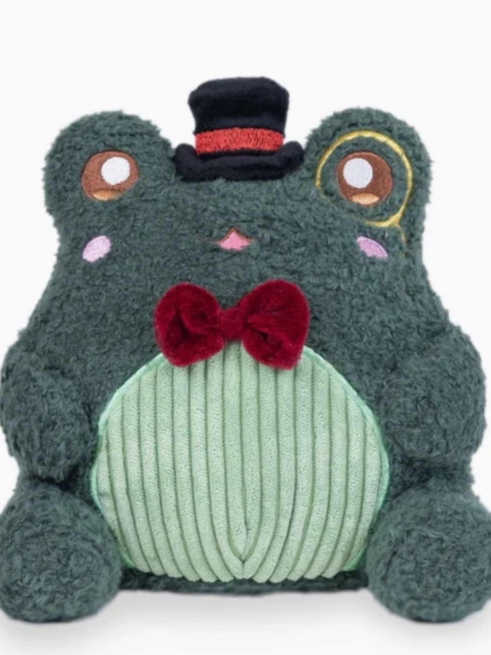 Cuddle barn gentleman Wawa frog plush